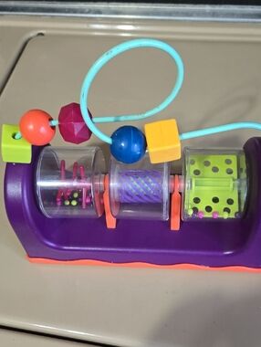 B Toys Spin Rattle And Roll Baby Activity